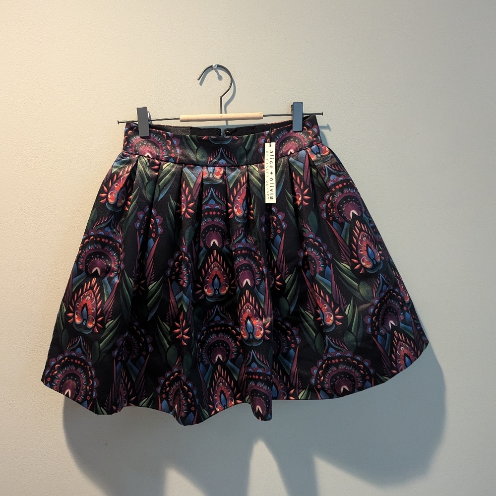 Alice + Olivia flared skirt